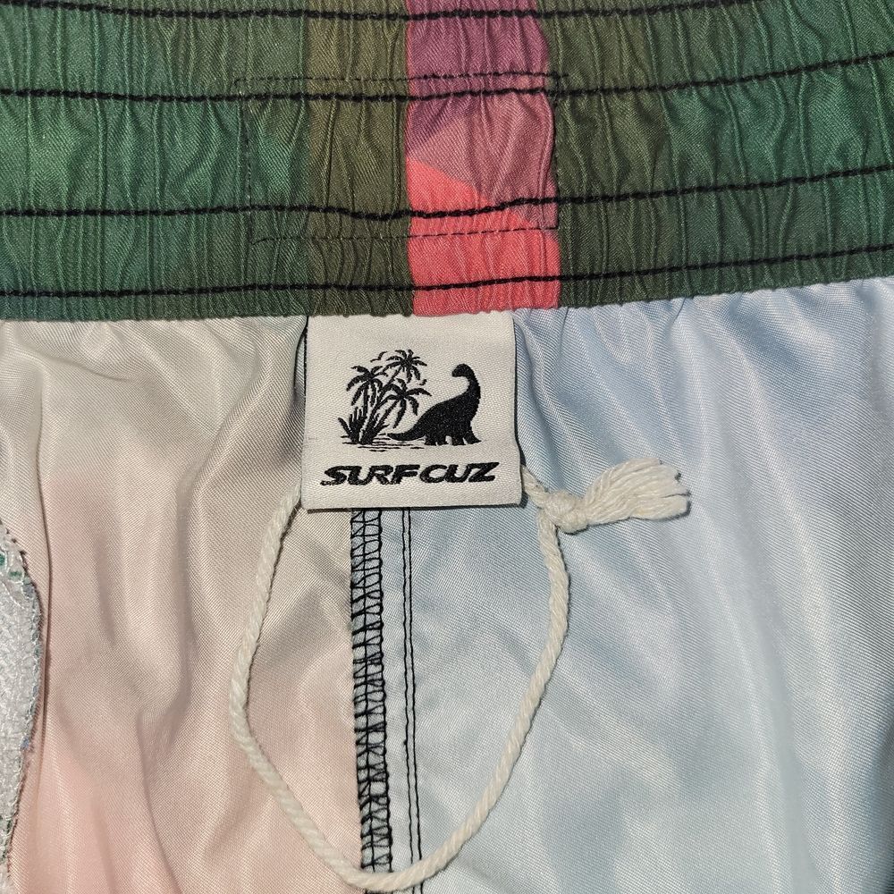 Colorful Geometric Swim Trunks - Picture 4 of 4